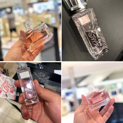 香水瓶糖心VLOG现在观看打标机，让有限赏味期的香水也能长时间收藏